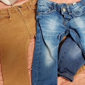 3 pairs of baby boy jeans